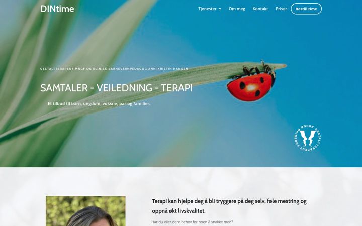 Screenshot of dintime.com