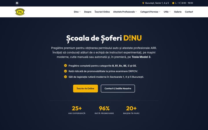 Skärmbild av dinu2000.ro