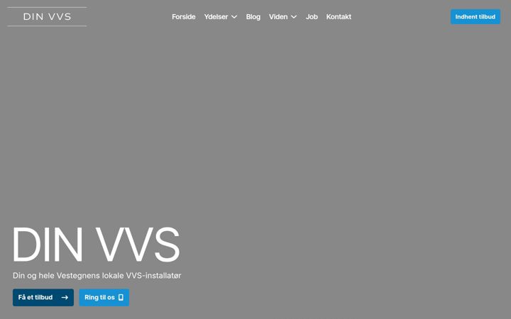 Screenshot of dinvvs.com