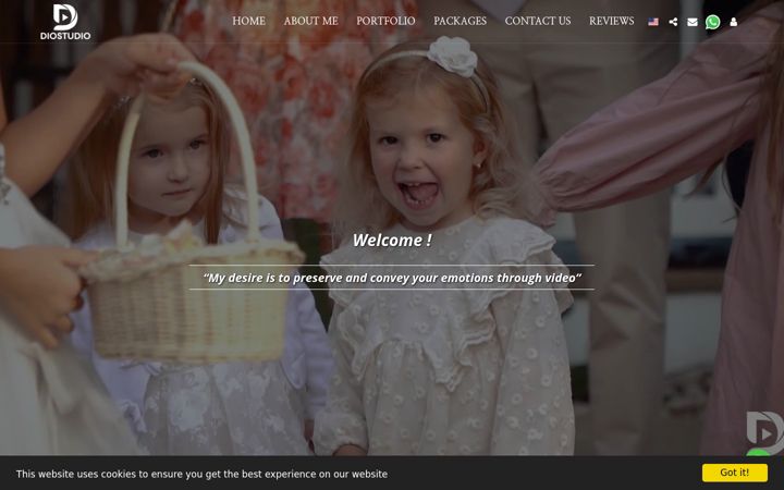 Screenshot of dio-studio.com