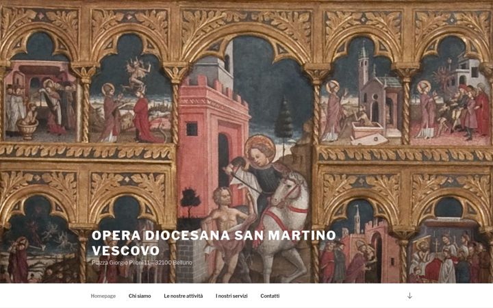 Screenshot van diocesi.it
