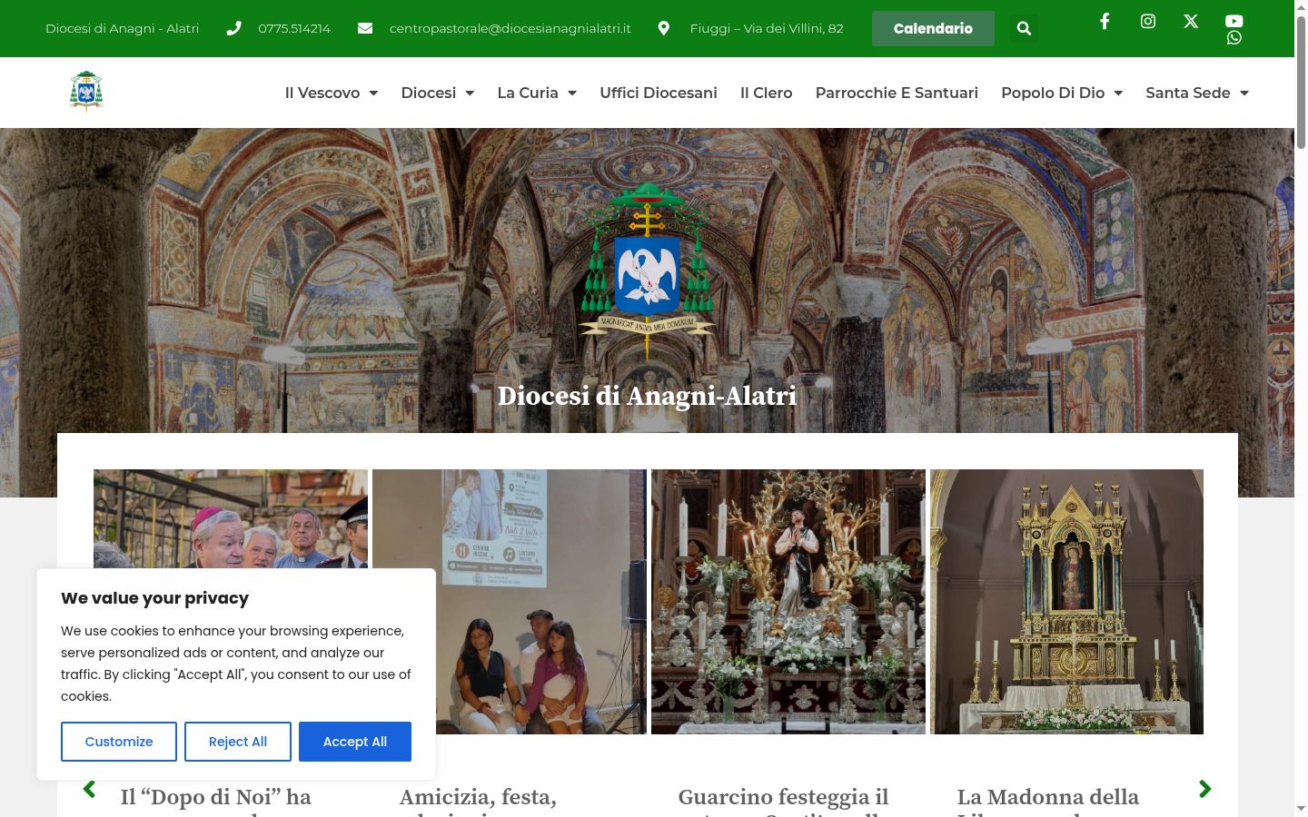 Zrzut ekranu banera zgody wyświetlanego przed jakąkolwiek interakcją