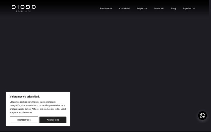 Screenshot of diodotech.com