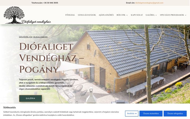 Screenshot of diofaliget.hu