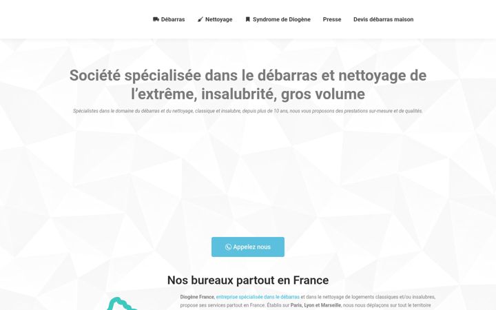 Captura de pantalla de diogene-france.fr