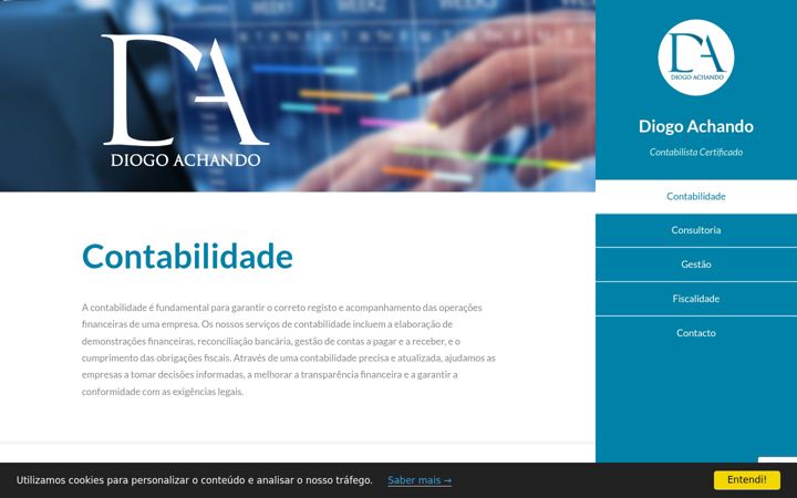 Ekraanipilt saidist diogoachando.pt