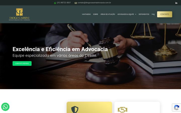 Captura de ecrã de diogocassiniadvocacia.com.br
