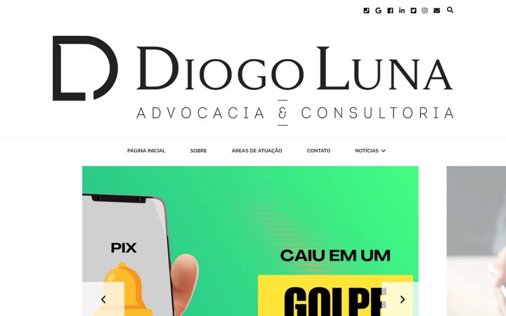 Captura de ecrã de diogoluna.adv.br