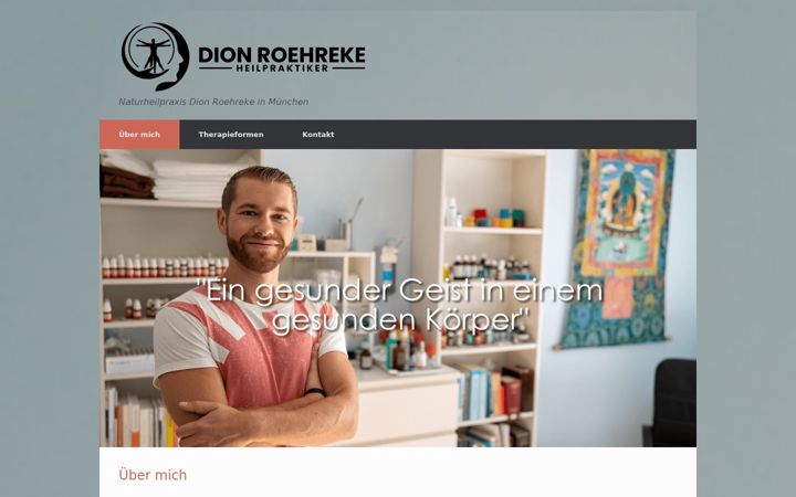 Screenshot of dion-roehreke.de
