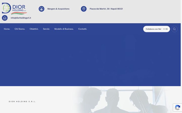Screenshot van diorholdingsrl.it