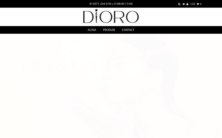 Zrzut ekranu dioro.ro