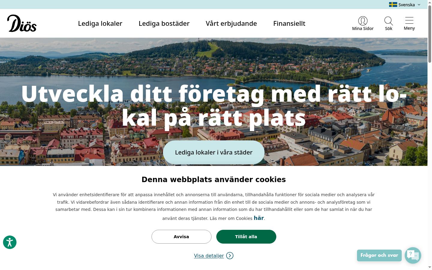 Snímek obrazovky baneru souhlasu zobrazeného před jakoukoli interakcí