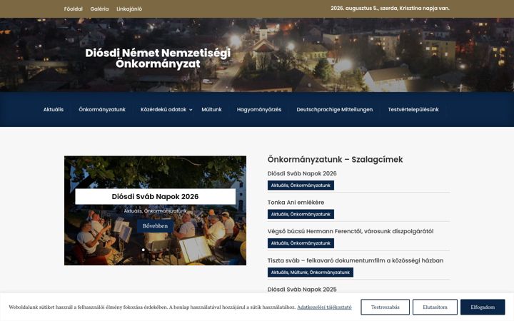 Screenshot of diosdisvabok.hu