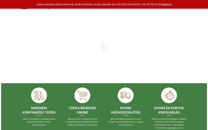 Screenshot of diosdituzifa.hu