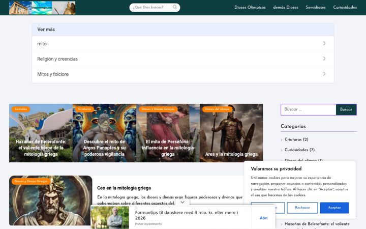 Екранна снимка на diosesgriegos.net