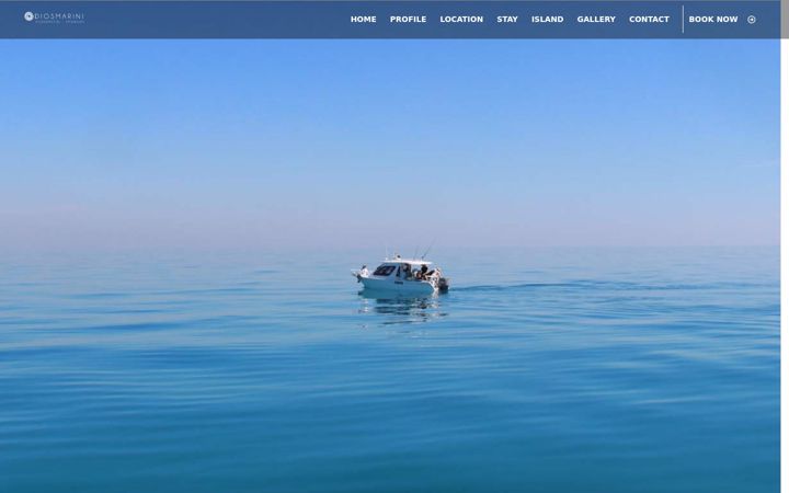 Screenshot of diosmarini.com
