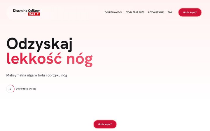 Snimka zaslona za diosminamax.pl
