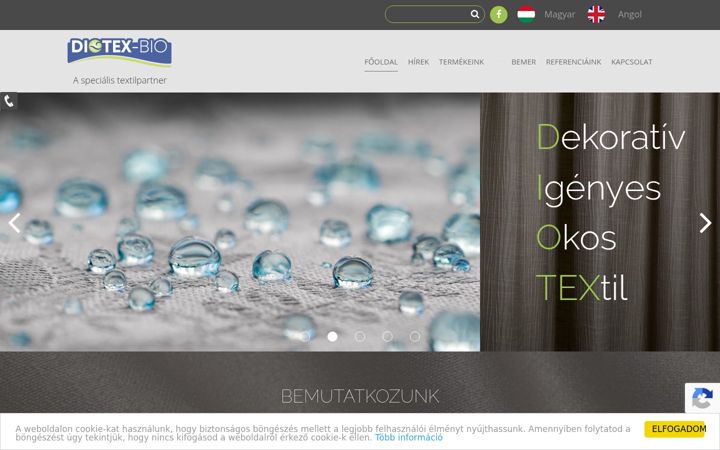 Screenshot di diotexbio.eu
