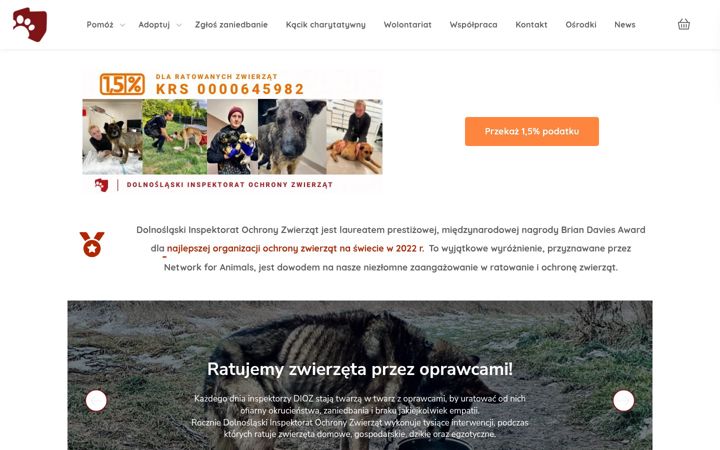 Snimka zaslona za dioz.pl