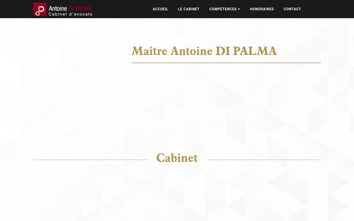 Captura de pantalla de dipalma-avocat.fr