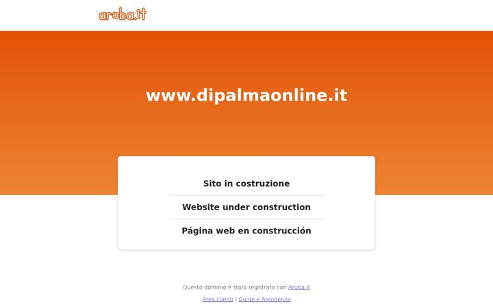Screenshot of dipalmaonline.it