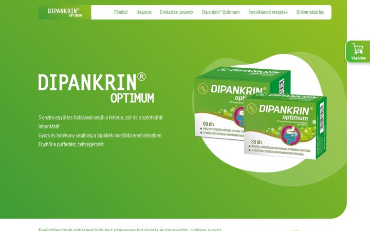 Screenshot of dipankrin.hu