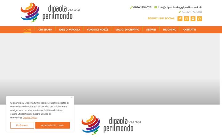 Screenshot of dipaolaviaggiperilmondo.it
