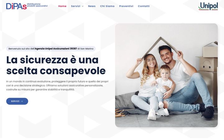 Screenshot of dipasassicurazioni.com