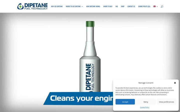 Screenshot of dipetane.com