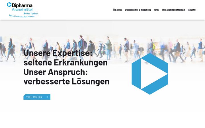 Screenshot of dipharma-arzneimittel.de