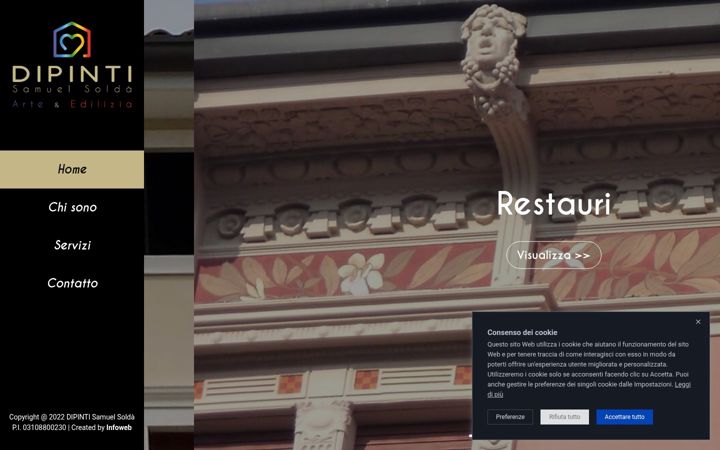 Screenshot van dipintisamuelsolda.it