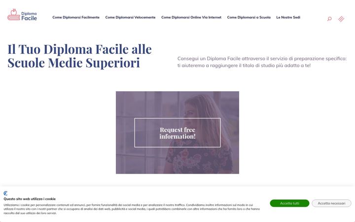 Screenshot von diplomafacile.it