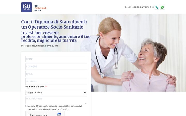 Screenshot von diplomaoss.it