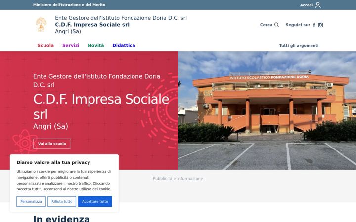 Screenshot von diplomascuolesuperiori.it