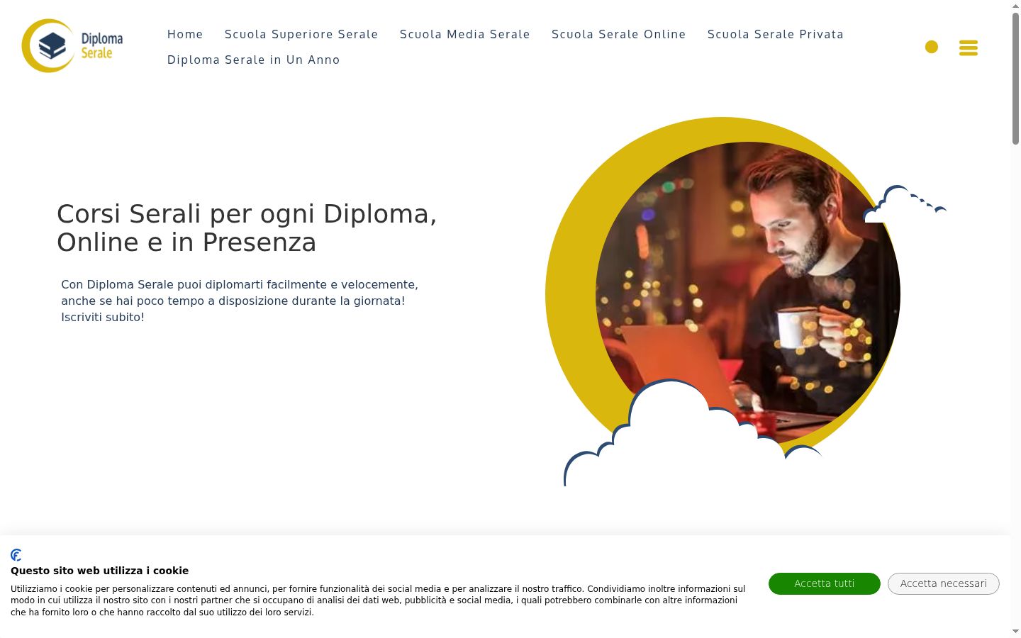 Screenshot tal-banner tal-kunsens muri qabel kwalunkwe interazzjoni
