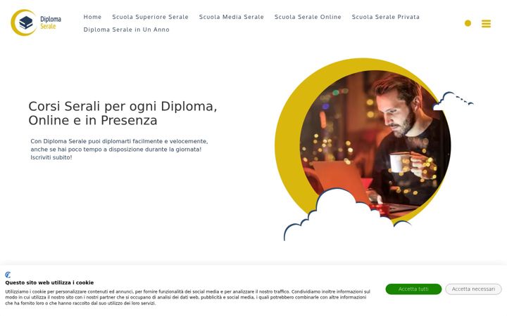 Screenshot von diplomaserale.it