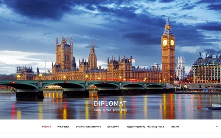 Screenshot of diplomat.com.hr