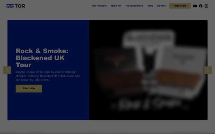 Screenshot of diplomaticcigarclub.com