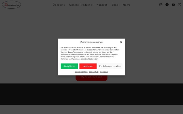 Screenshot του diplombastler.de