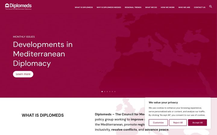 Screenshot of diplomeds.org