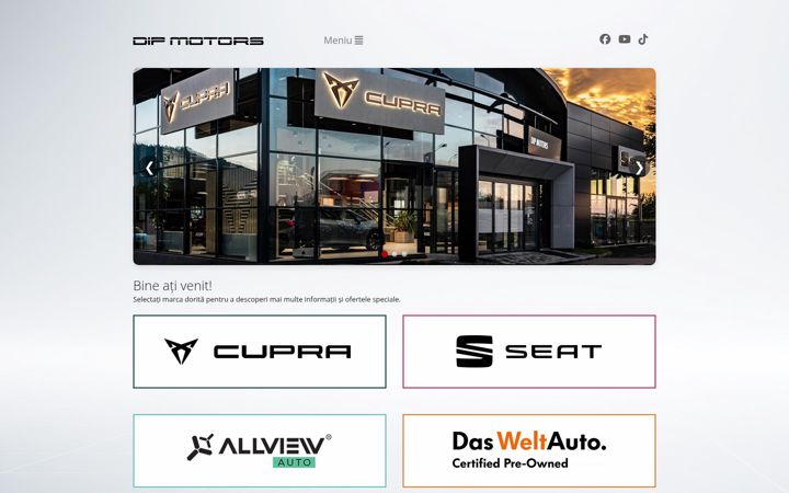 Képernyőkép: dipmotors.ro
