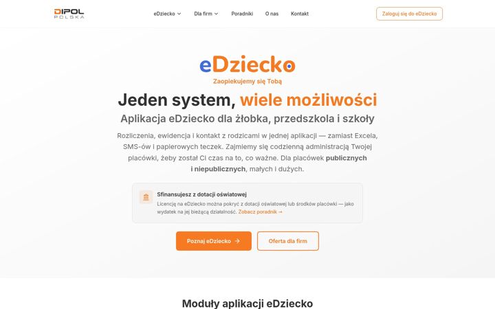 Snimka zaslona za dipolpolska.edu.pl