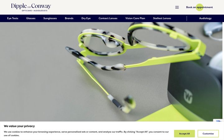 Zrzut ekranu dippleconway.co.uk