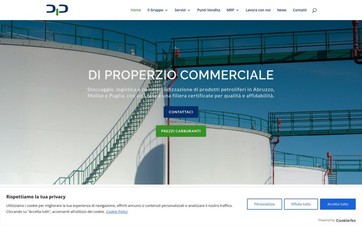 Screenshot ta' diproperziocommerciale.it