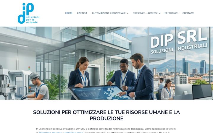 Screenshot of dipsrl.it
