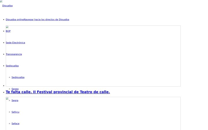 Screenshot of dipualba.es
