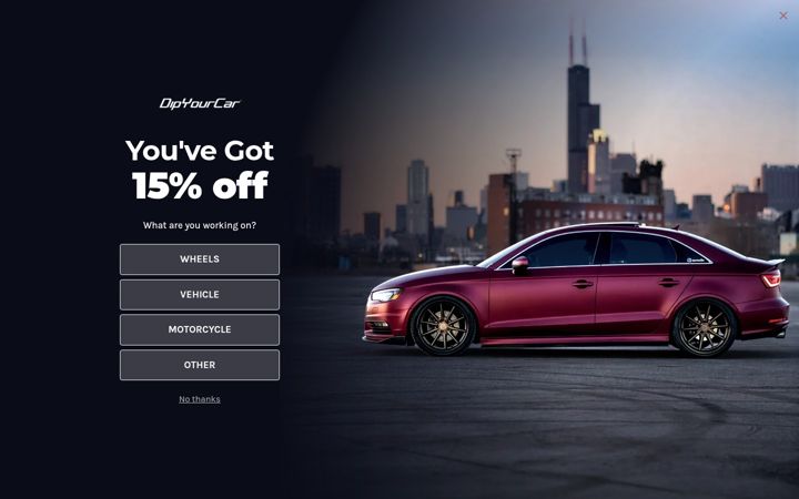 Snimka zaslona za dipyourcar.com