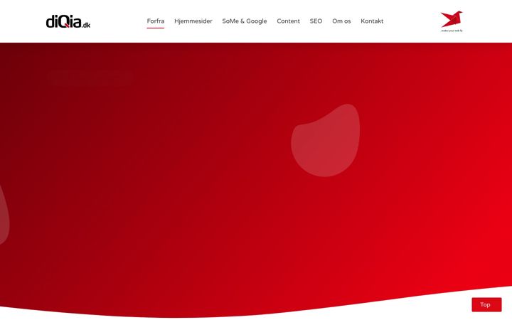 Screenshot of diqia.dk