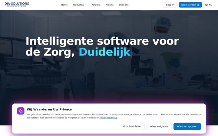 Screenshot of diractive.eu