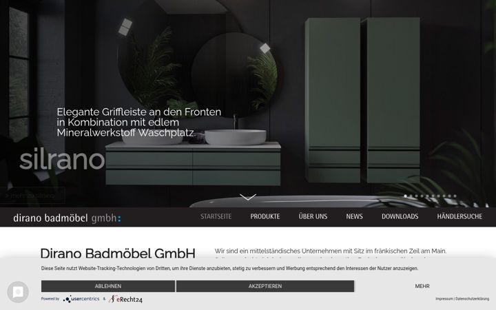 Screenshot of dirano.de
